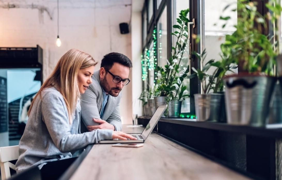 Financial analytics dashboard displaying automated reporting metrics