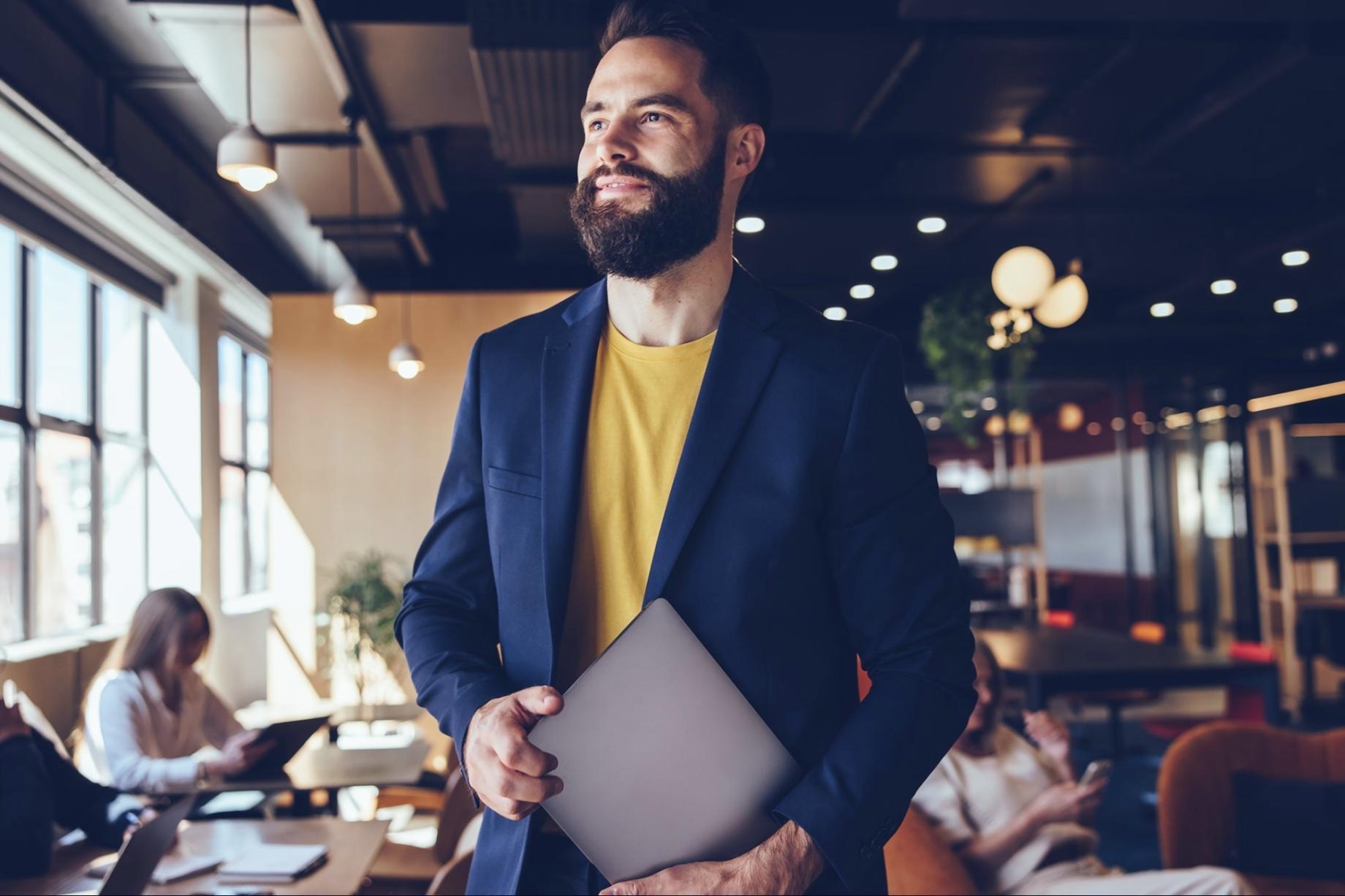 Financial metrics dashboard showing quarterly performance analytics